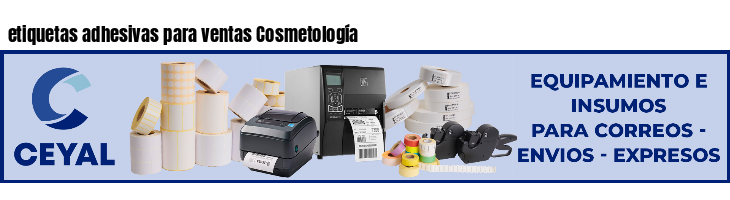 etiquetas adhesivas para ventas Cosmetología