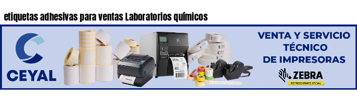 etiquetas adhesivas para ventas Laboratorios químicos