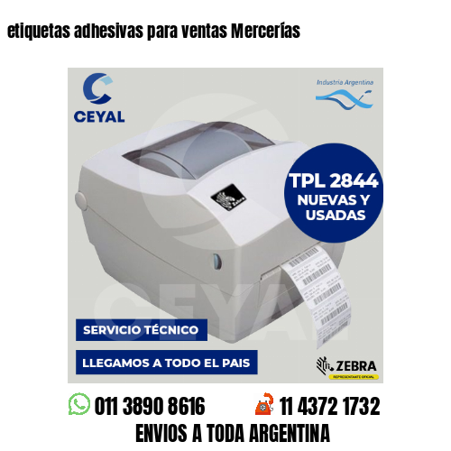 etiquetas adhesivas para ventas Mercerías