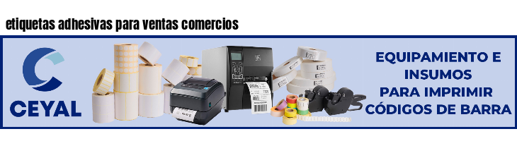 etiquetas adhesivas para ventas comercios