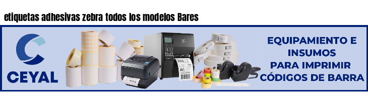 etiquetas adhesivas zebra todos los modelos Bares