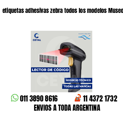 etiquetas adhesivas zebra todos los modelos Museos