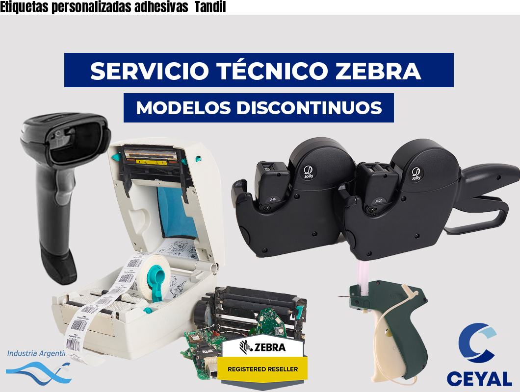 Etiquetas personalizadas adhesivas  Tandil