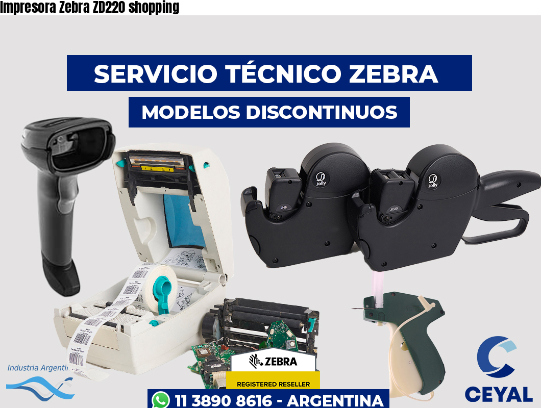 Impresora Zebra ZD220 shopping