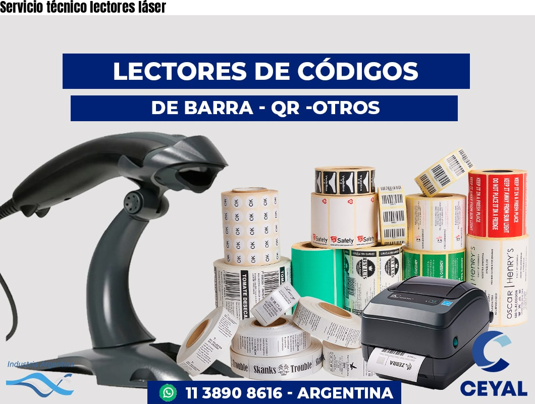 Servicio técnico lectores láser