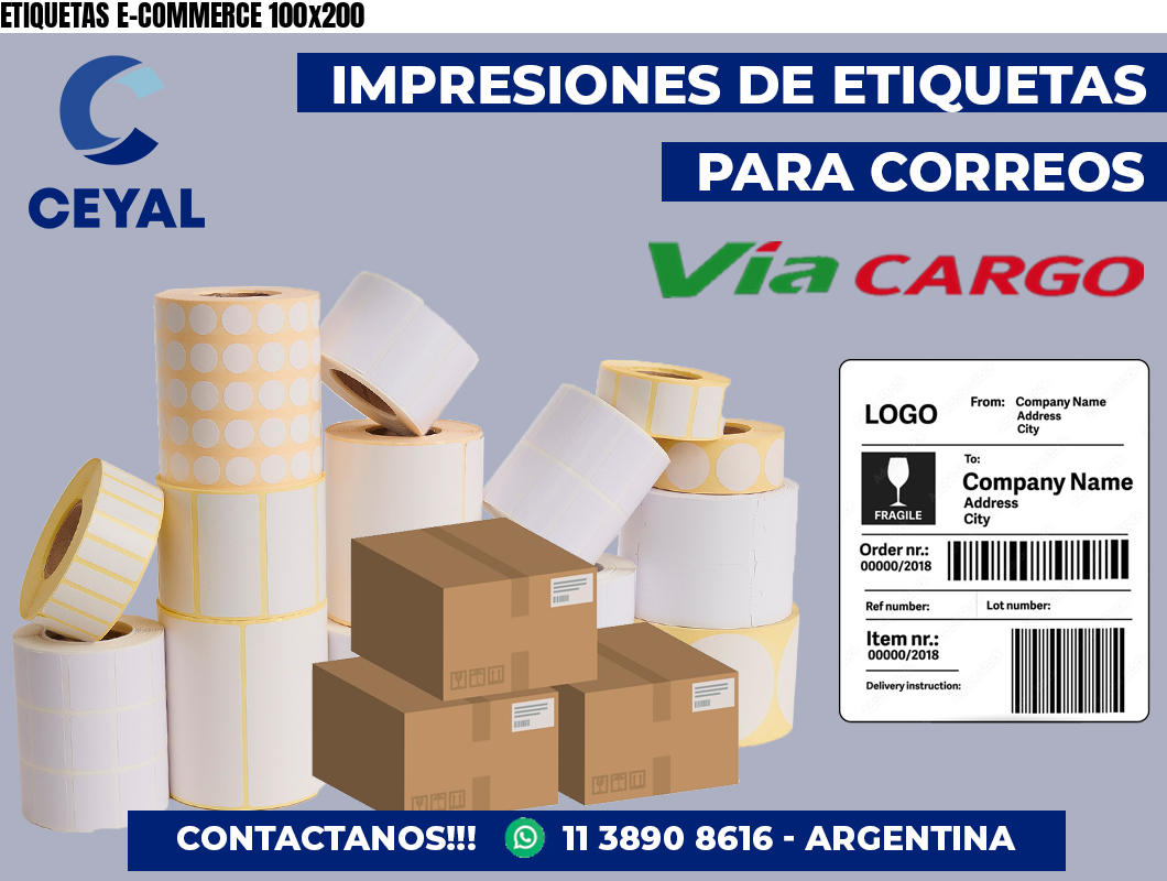 ETIQUETAS E-COMMERCE 100×200