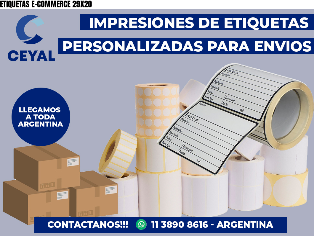 ETIQUETAS E-COMMERCE 29X20