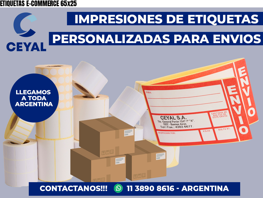 ETIQUETAS E-COMMERCE 65x25