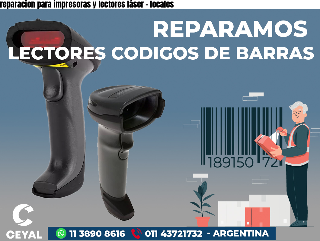 reparacion para impresoras y lectores láser - locales