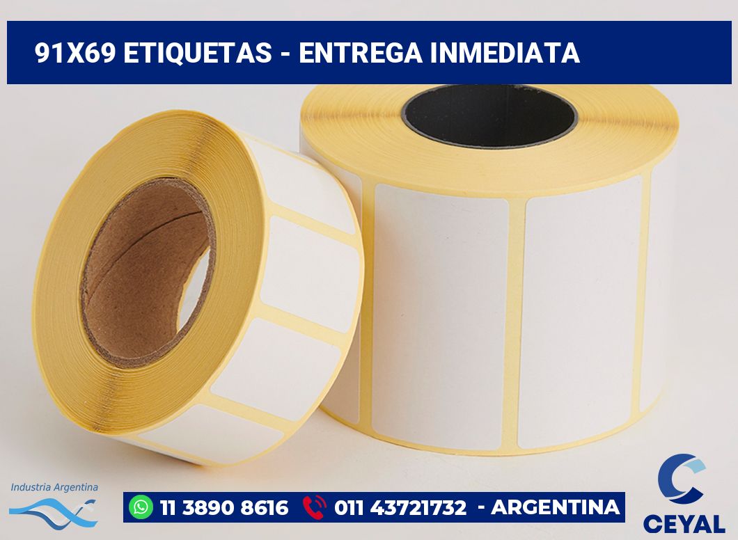 91x69 Etiquetas