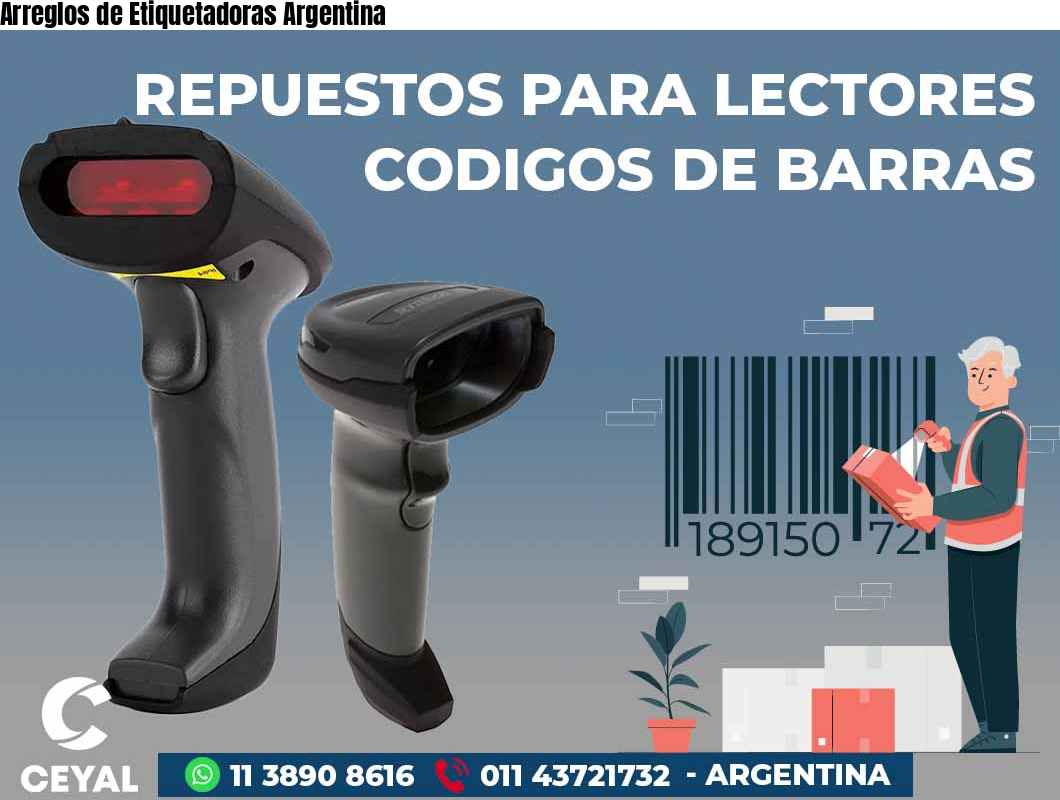 Arreglos de Etiquetadoras Argentina