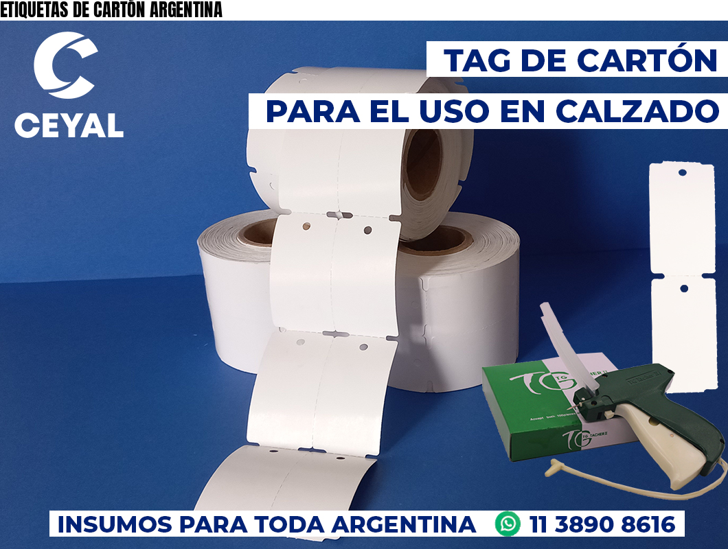 ETIQUETAS DE CARTÓN ARGENTINA