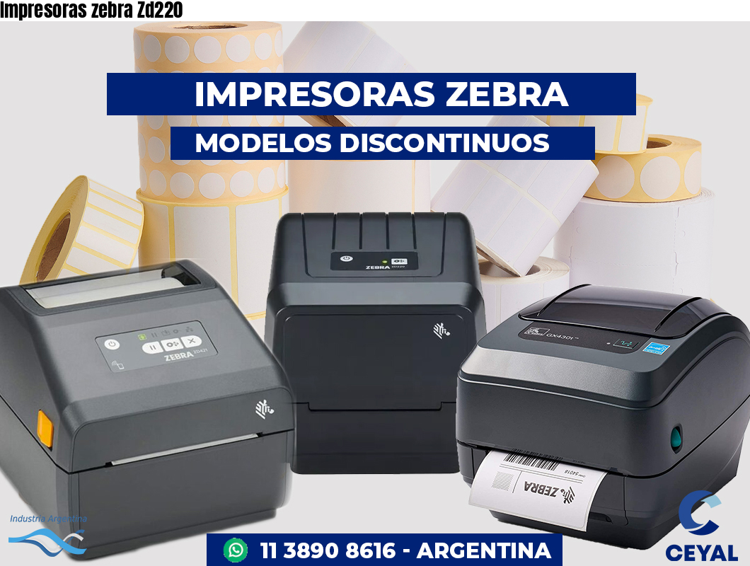 Impresoras zebra Zd220