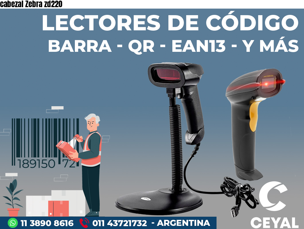 cabezal Zebra zd220