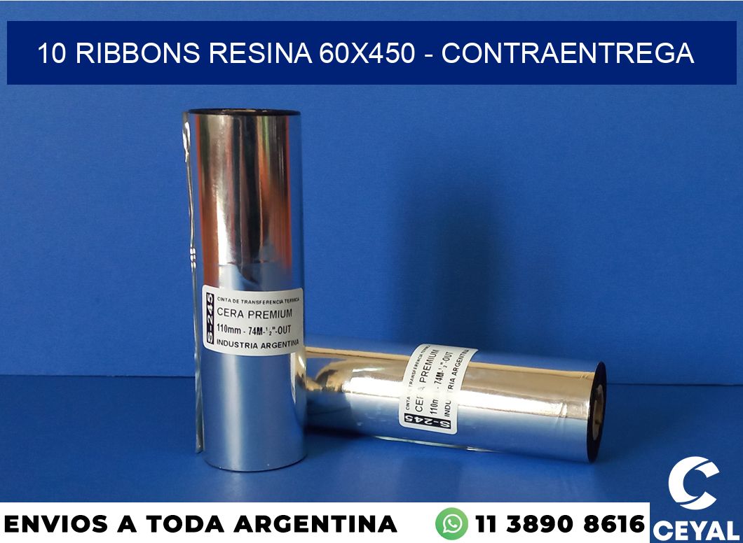 10 Ribbons resina 60×450 – contraentrega