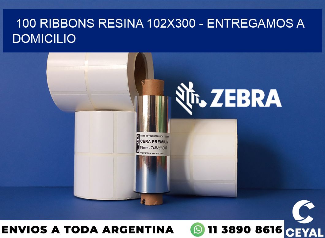 100 Ribbons resina 102x300 - entregamos a domicilio