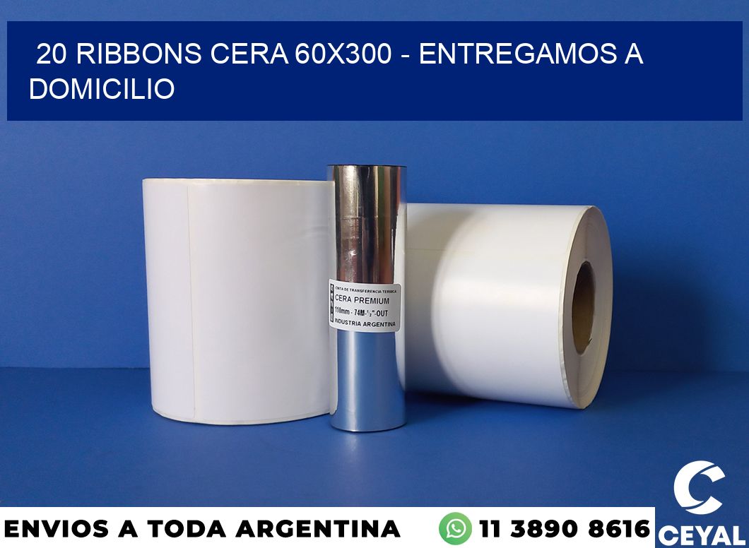 20 Ribbons cera 60×300 – entregamos a domicilio