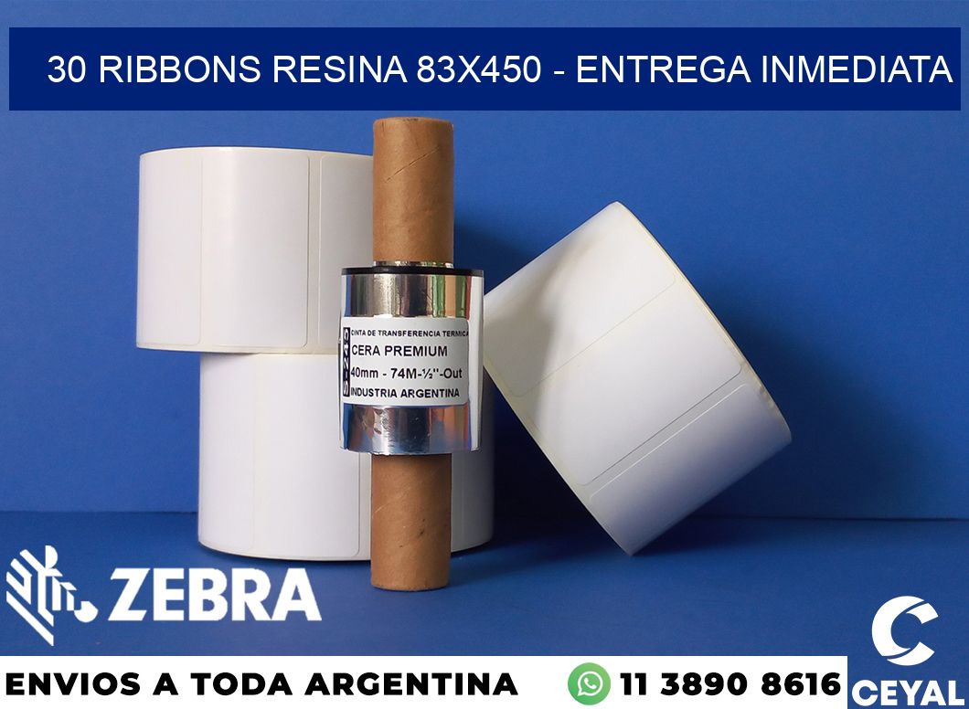 30 Ribbons resina 83x450 - Entrega inmediata