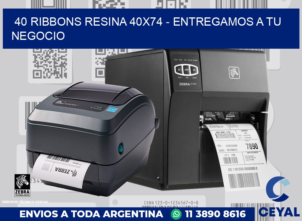 40 Ribbons resina 40x74 - entregamos a tu negocio