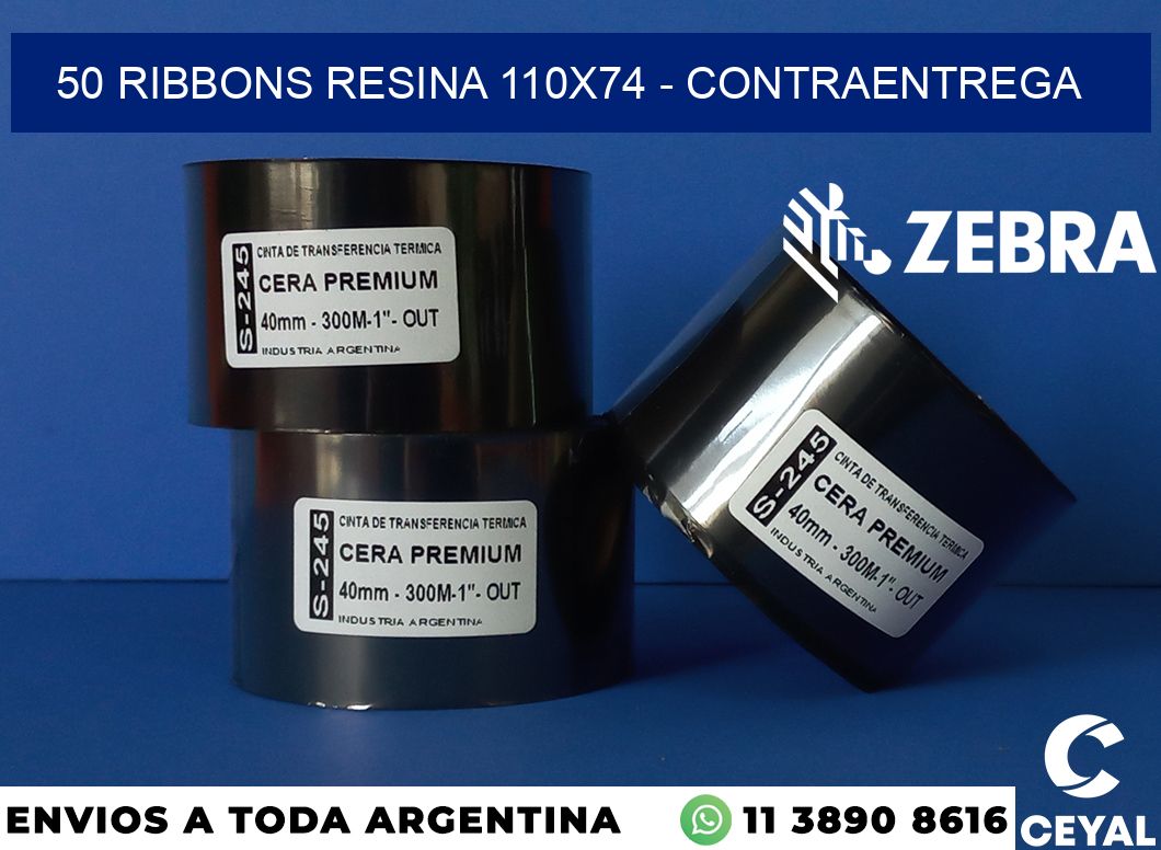 50 Ribbons resina 110x74 - contraentrega