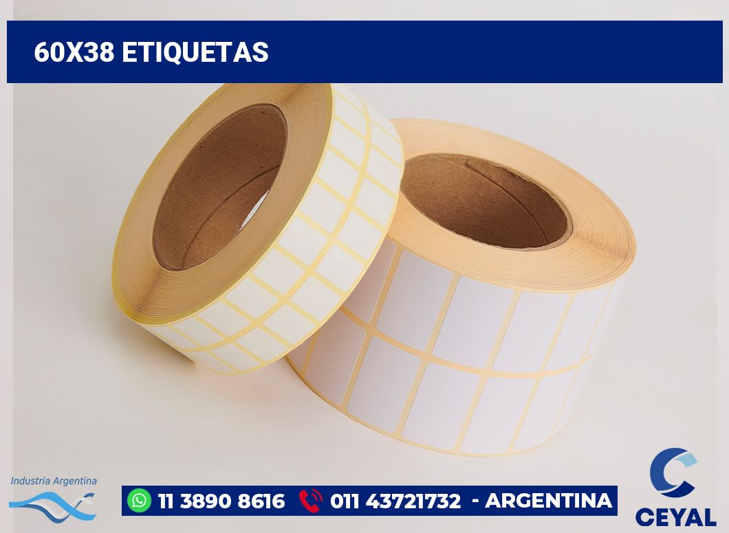 60x38 Etiquetas