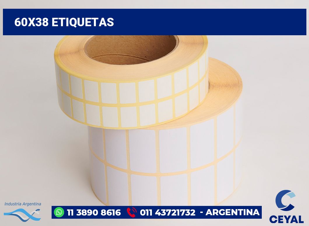 60x38 Etiquetas
