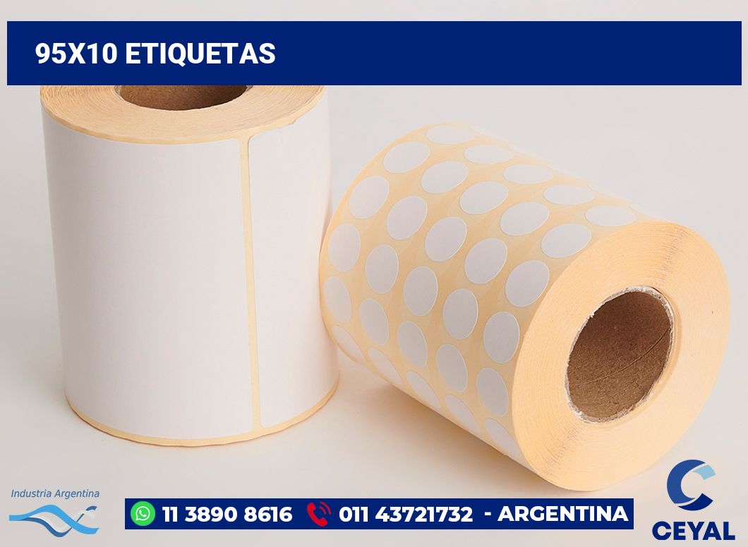 95x10 Etiquetas