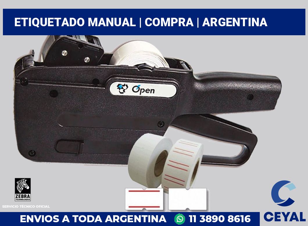 Etiquetado manual | Compra | Argentina