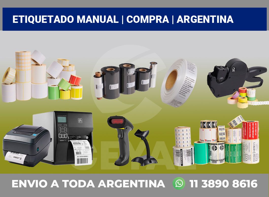 Etiquetado manual | Compra | Argentina
