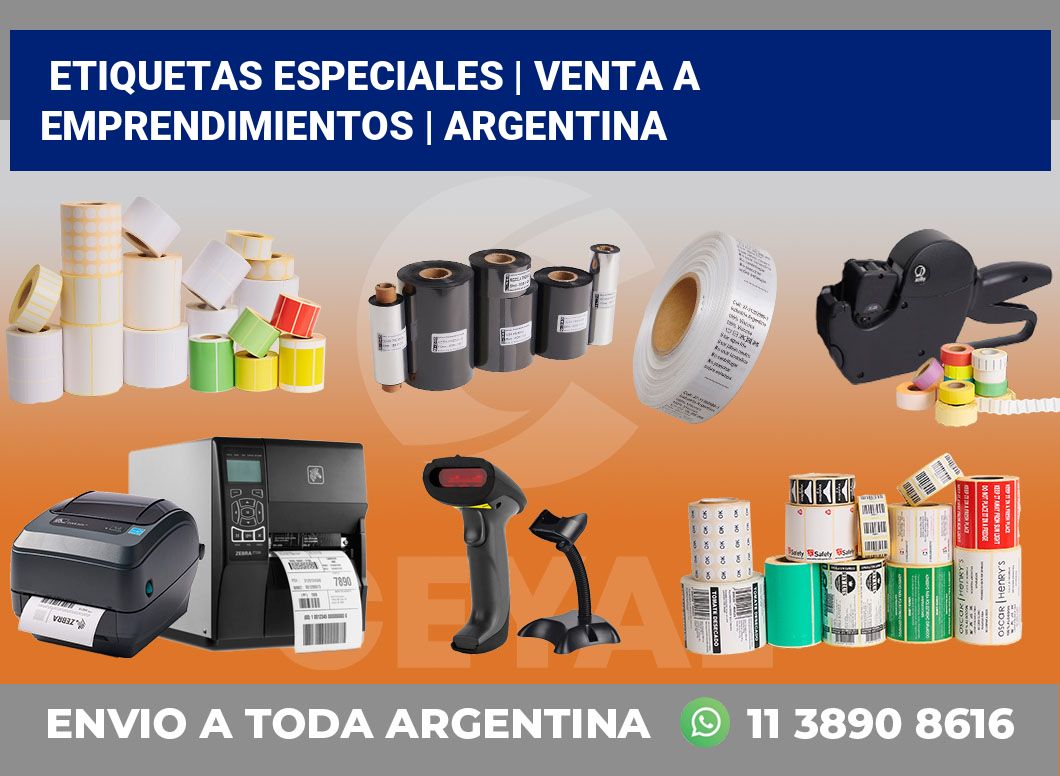 Etiquetas especiales | Venta a emprendimientos | Argentina