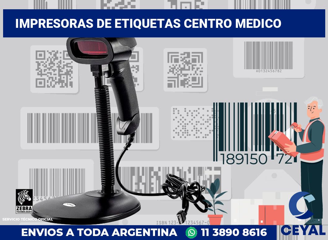Impresoras de etiquetas Centro medico
