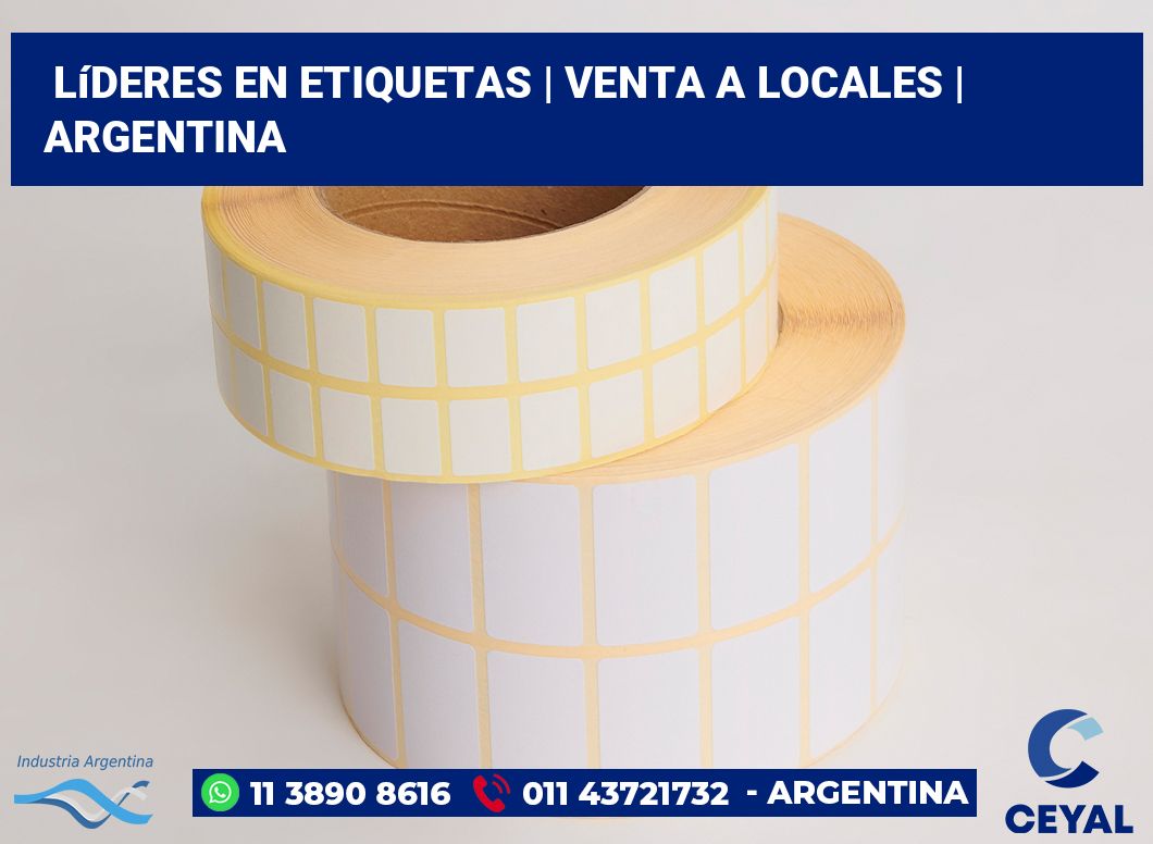 Líderes en etiquetas | Venta a locales | Argentina
