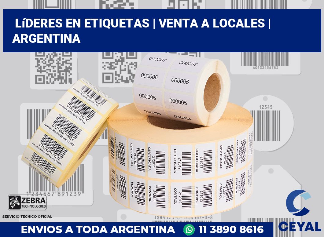 Líderes en etiquetas | Venta a locales | Argentina