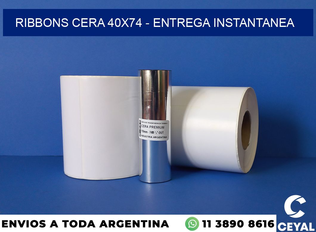 Ribbons cera 40×74 – entrega instantanea