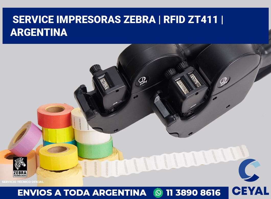 Service impresoras Zebra | RFID ZT411 | Argentina