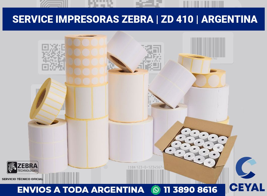 Service impresoras Zebra | ZD 410 | Argentina