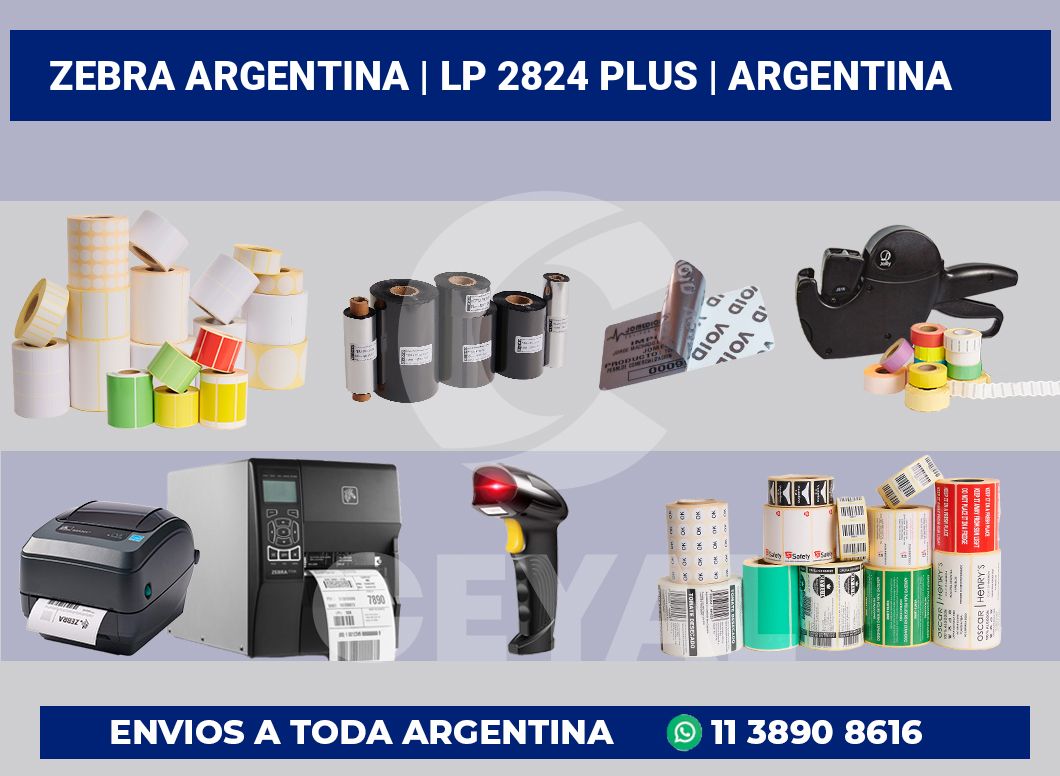 Zebra argentina | LP 2824 Plus | Argentina