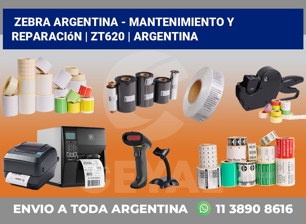 Zebra argentina – Mantenimiento y reparación | ZT620 | Argentina