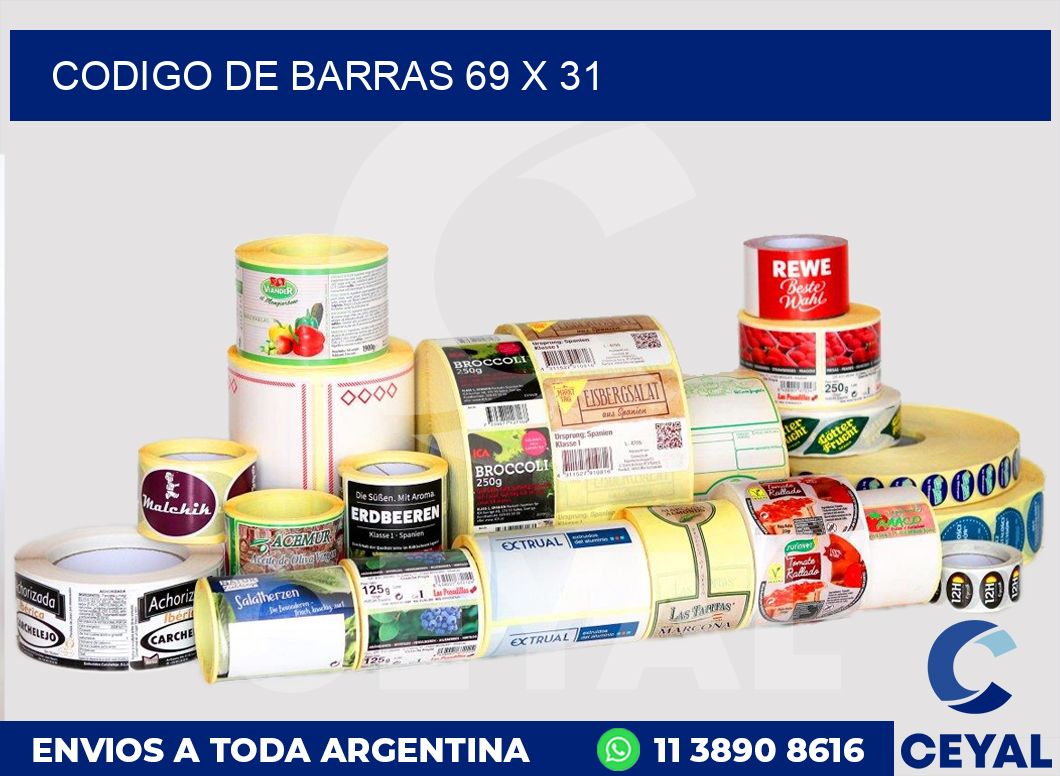 codigo de barras 69 x 31