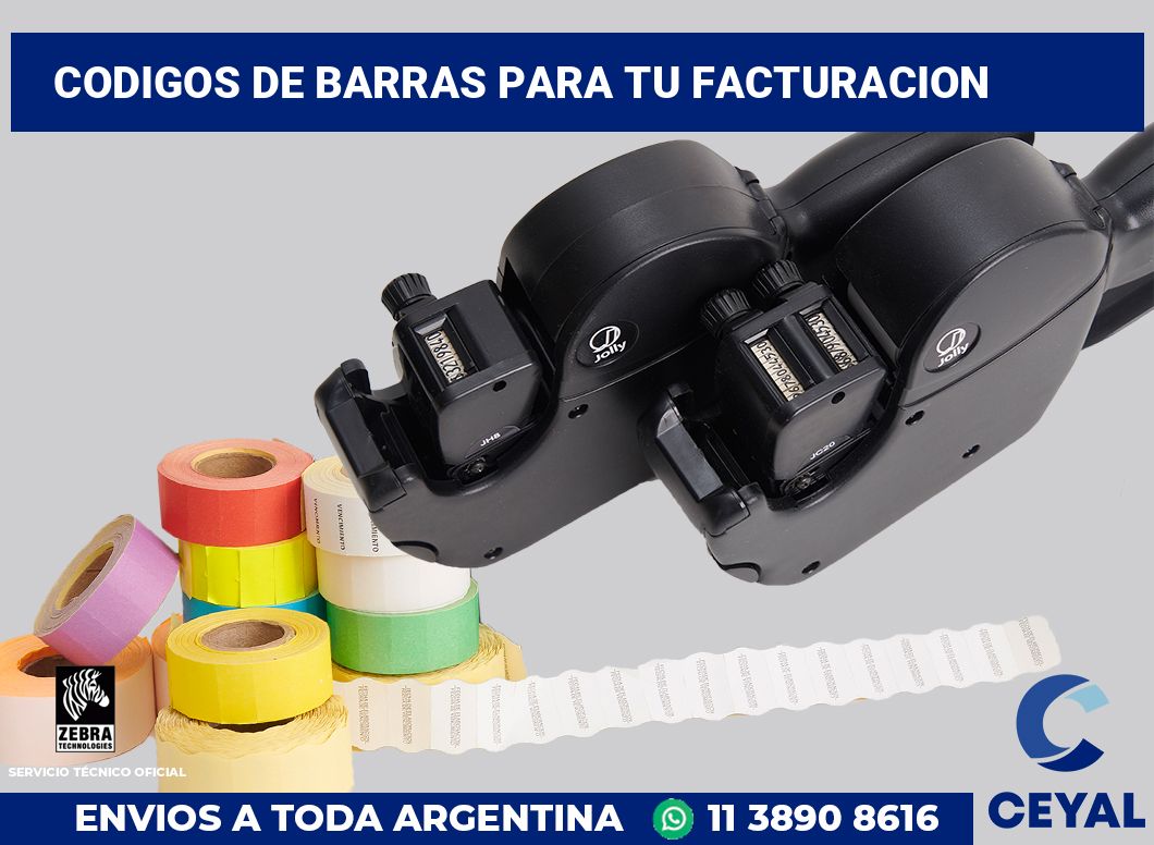 codigos de barras para tu facturacion