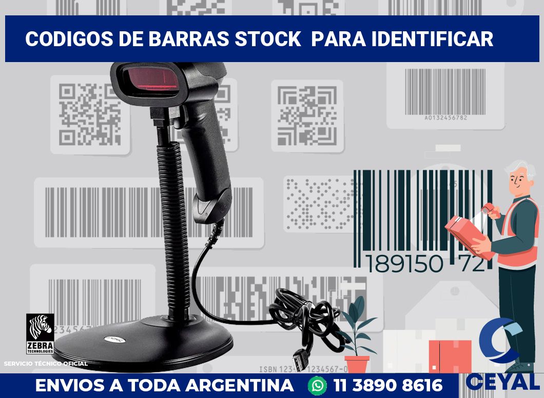 codigos de barras stock  para identificar