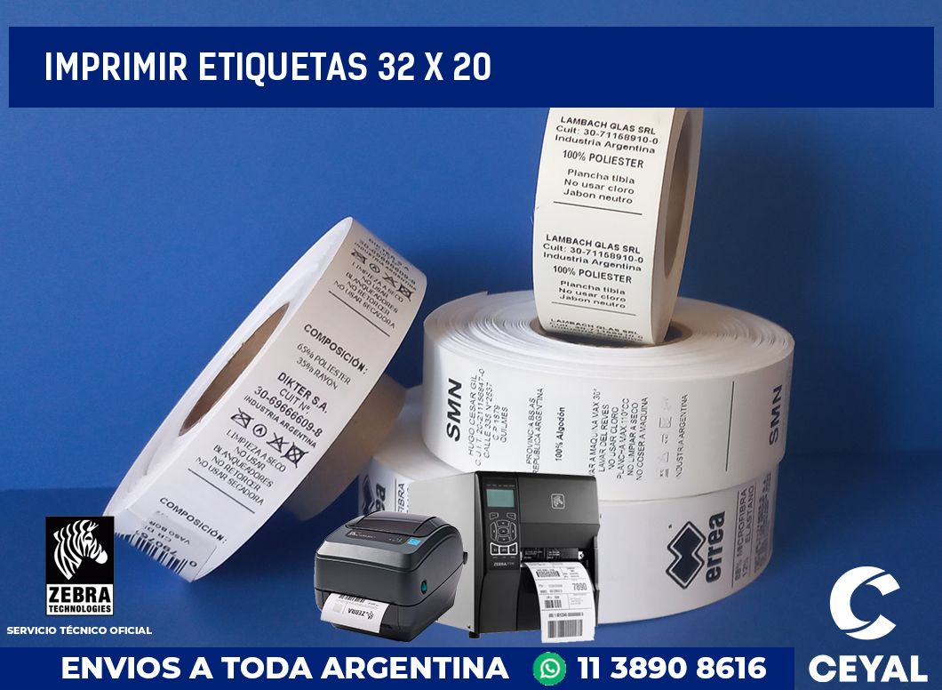 imprimir etiquetas 32 x 20