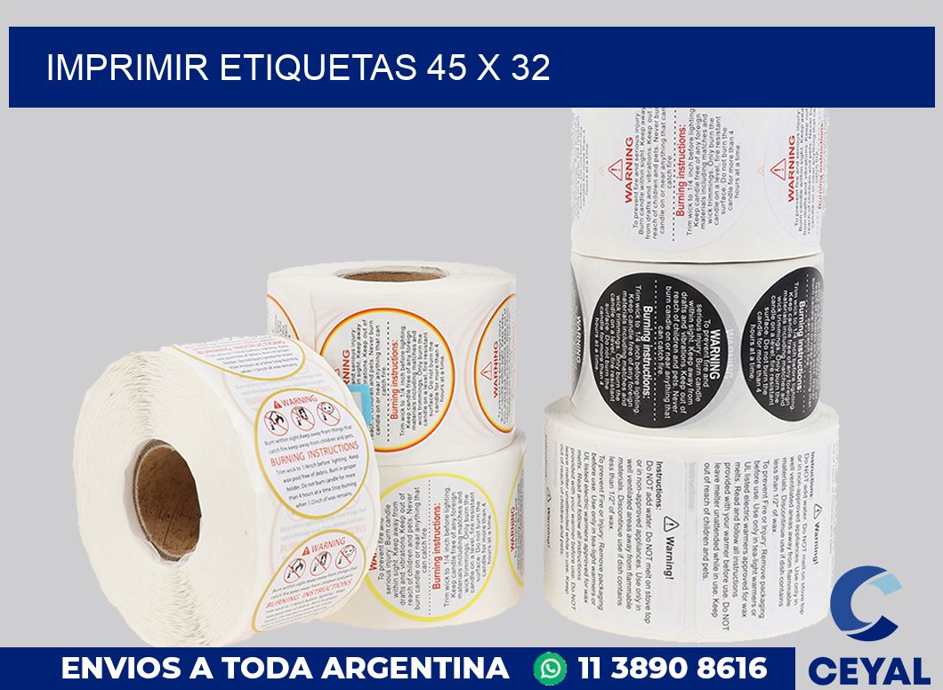 imprimir etiquetas 45 x 32