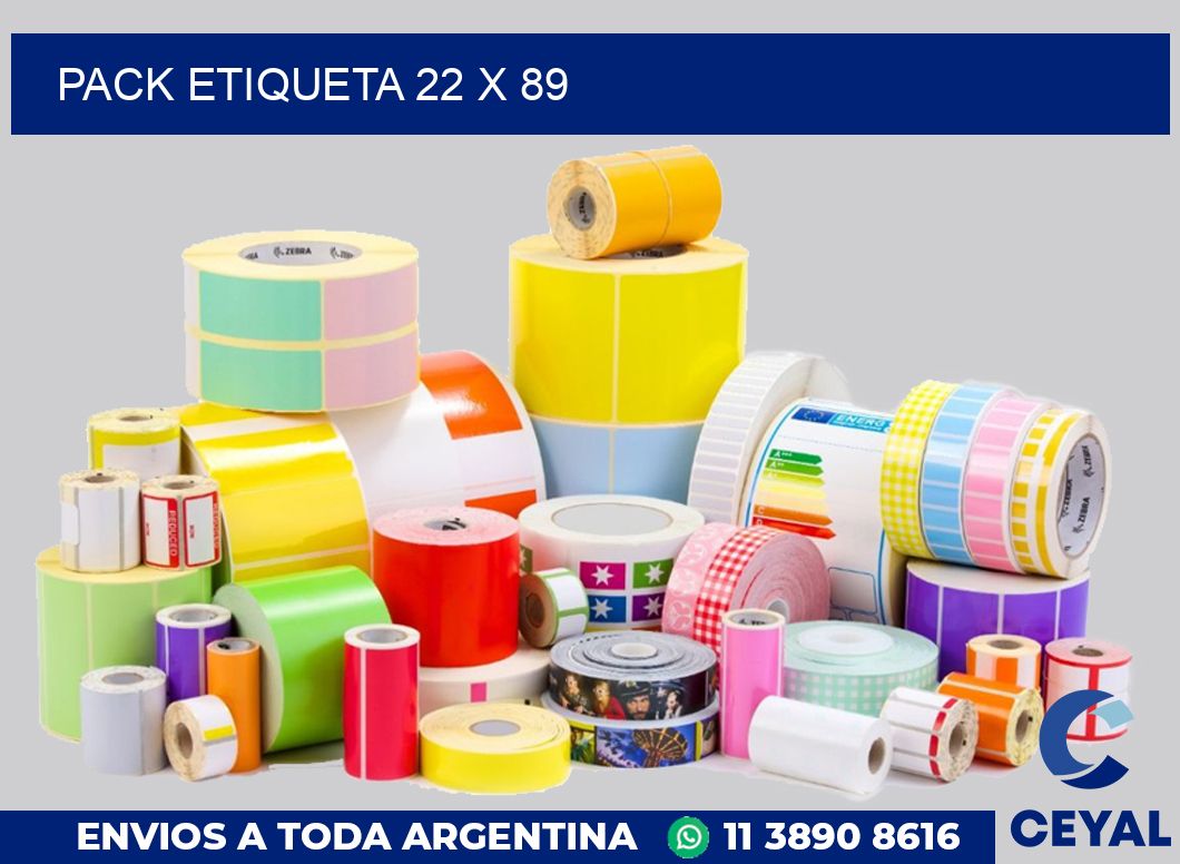 pack etiqueta 22 x 89