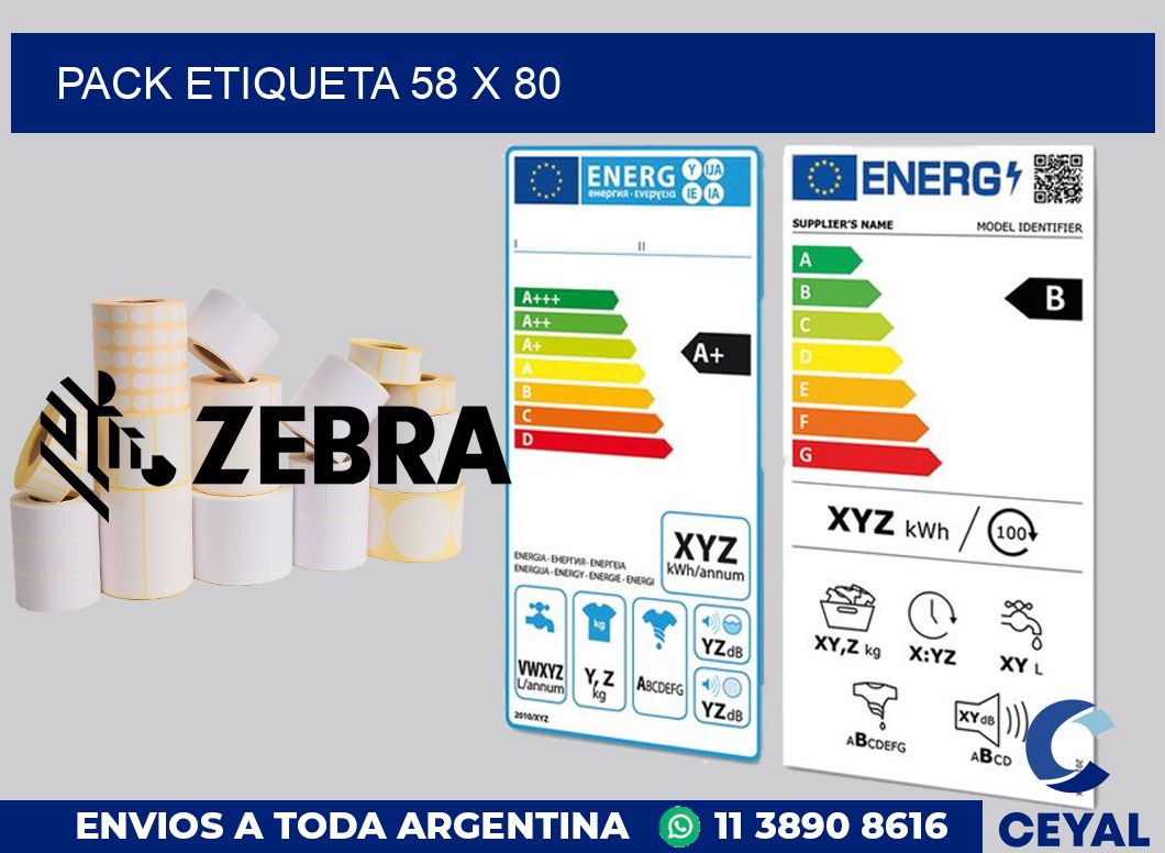 pack etiqueta 58 x 80