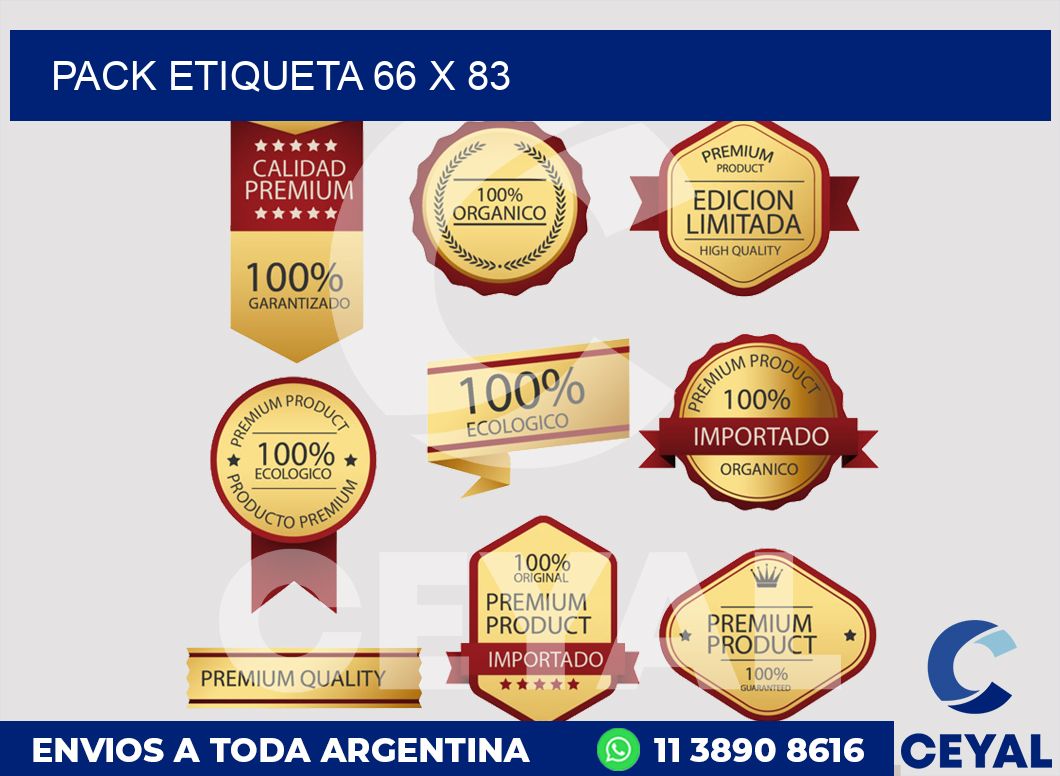 pack etiqueta 66 x 83