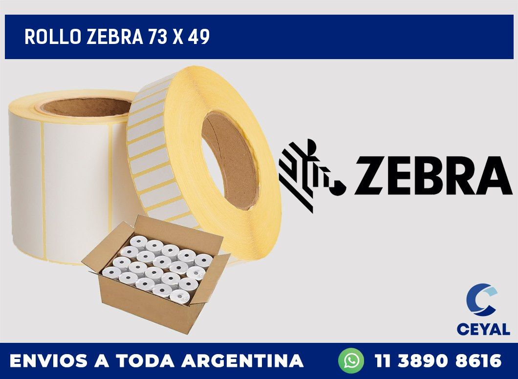 rollo zebra 73 x 49