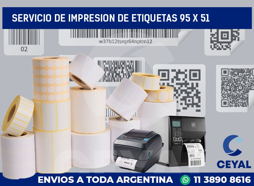 servicio de impresion de etiquetas 95 x 51