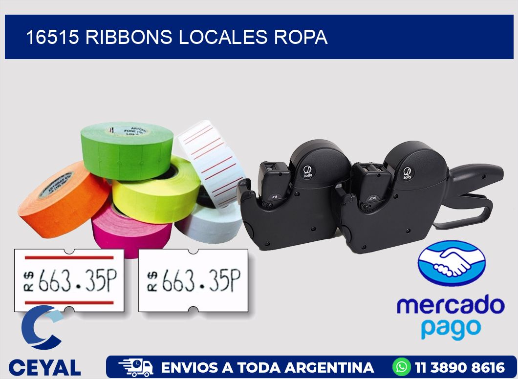 16515 ribbons locales ropa