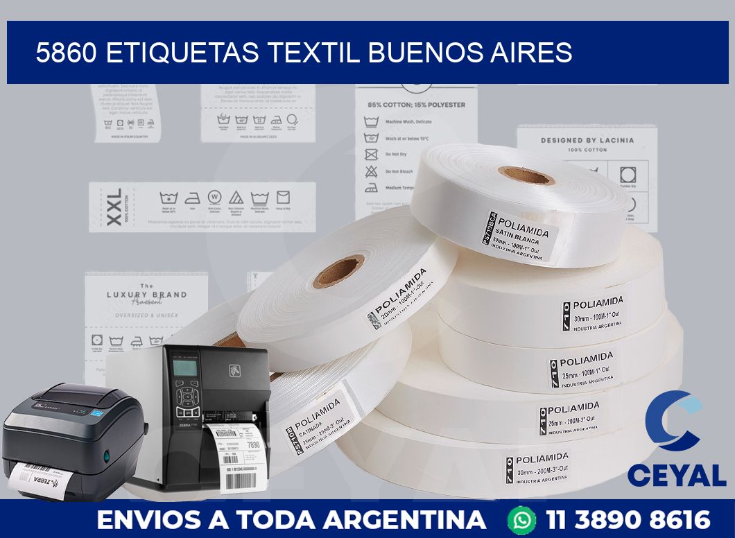 5860 etiquetas textil buenos aires